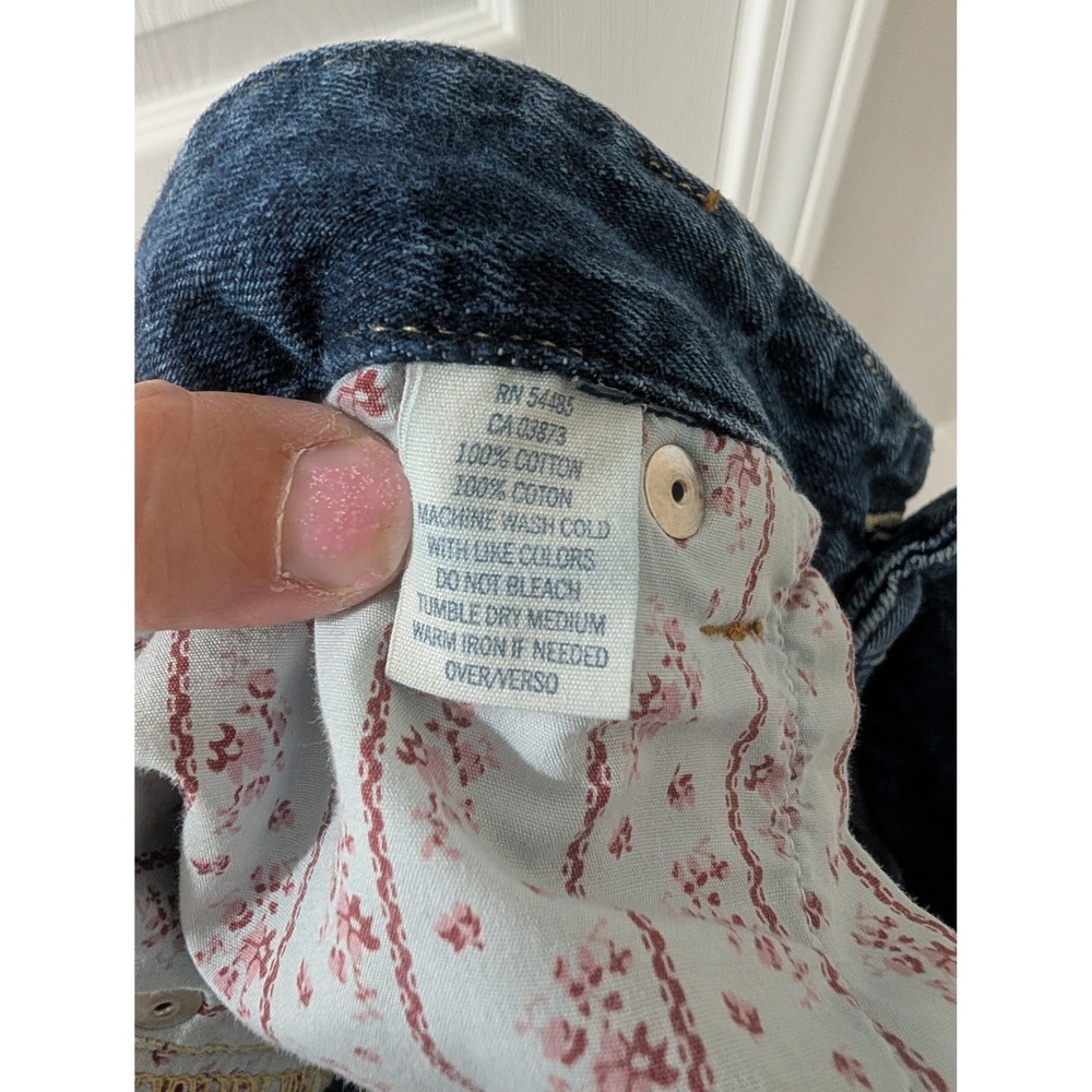 American Eagle Y2K, Womens Size 14, Denim Micro Mini Skirt, Preppy, Low Rise - Picture 5 of 5